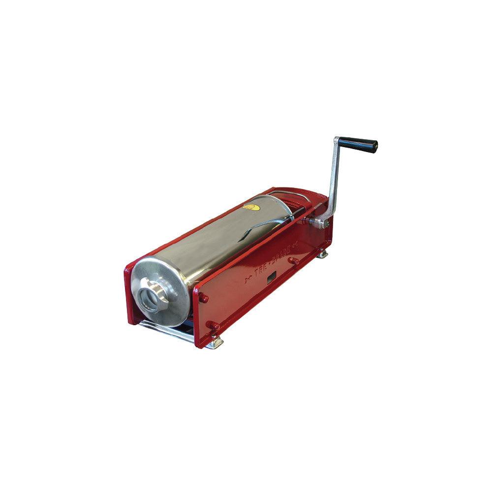 Nella 10 kg (22 lb) Stainless Steel Manual Horizontal Sausage Stuffer - Model 13721