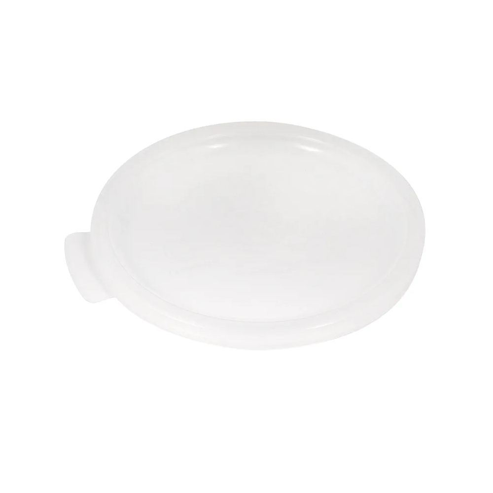 Cambro Camwear Round Translucent Seal Covers for 1 Quart Food Storage Containers - Ideal Lid for Keeping Food Fresh