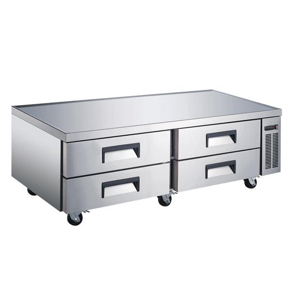 Nella 72-Inch 4-Drawer Commercial Refrigerated Chef Base Unit - Model 50072
