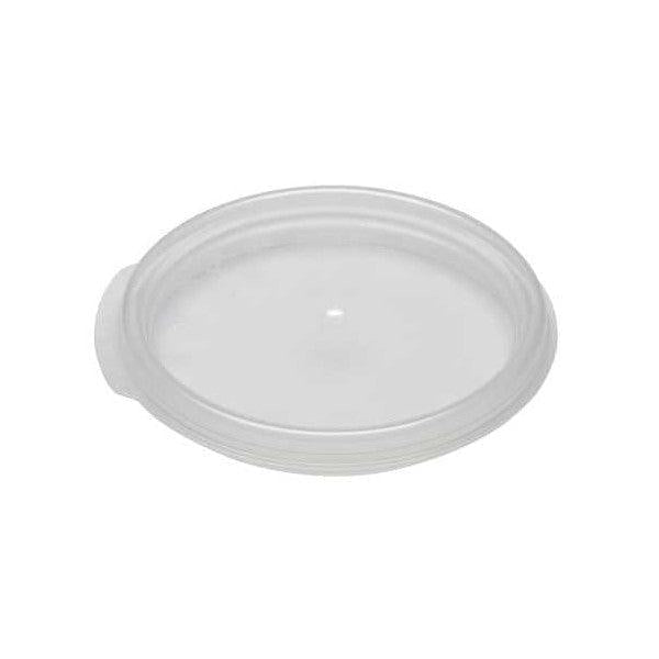 Cambro Camwear Round Translucent Seal Covers for 2 & 4 Qt. Durable Food Containers