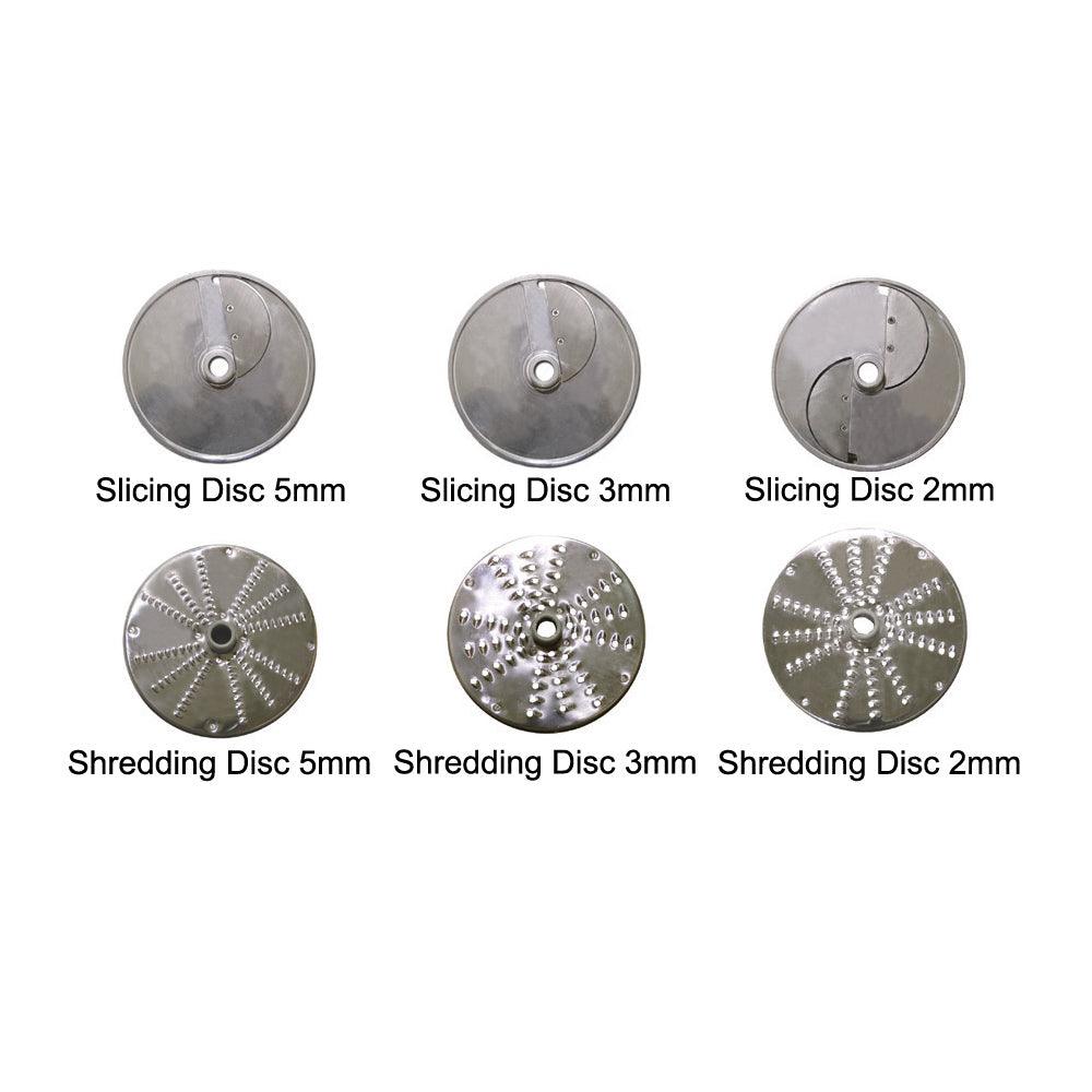 Nella 7-Inch Opening Food Processor with 6 Cutting Discs - Model 19475