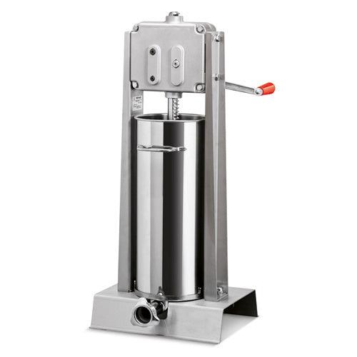 Nella Deluxe 14 kg / 30 lb Manual Vertical Two-Speed Stainless Steel Sausage Stuffer - Model 13727