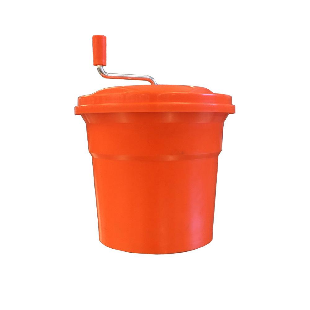 Dynamic SD99 Manual Salad Spinner Dryer with a 10 - Litre Capacity for Efficient Lettuce Drying