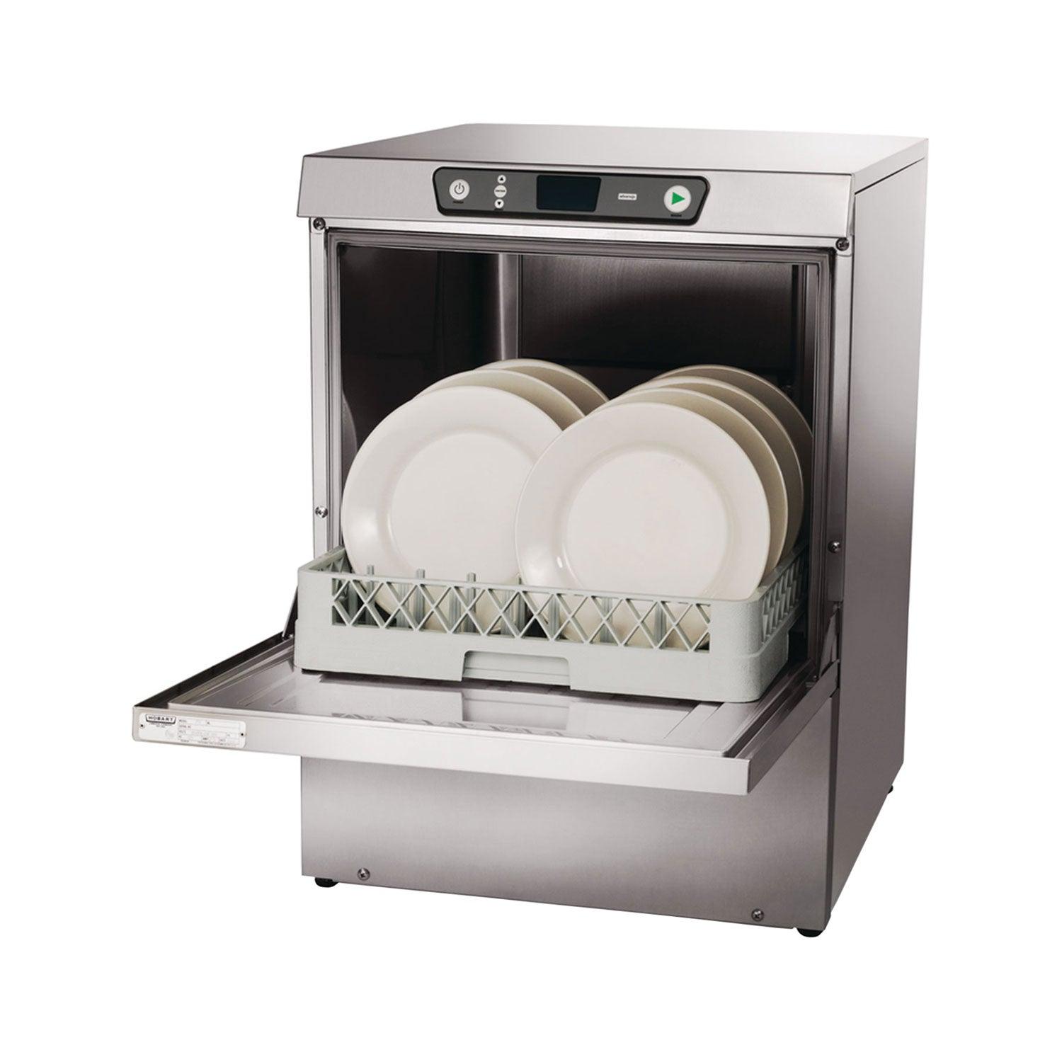 Hobart LXeR-1 Advansys Undercounter Dishwasher: 208-240V, 1 Phase, Hot Water Sanitizing