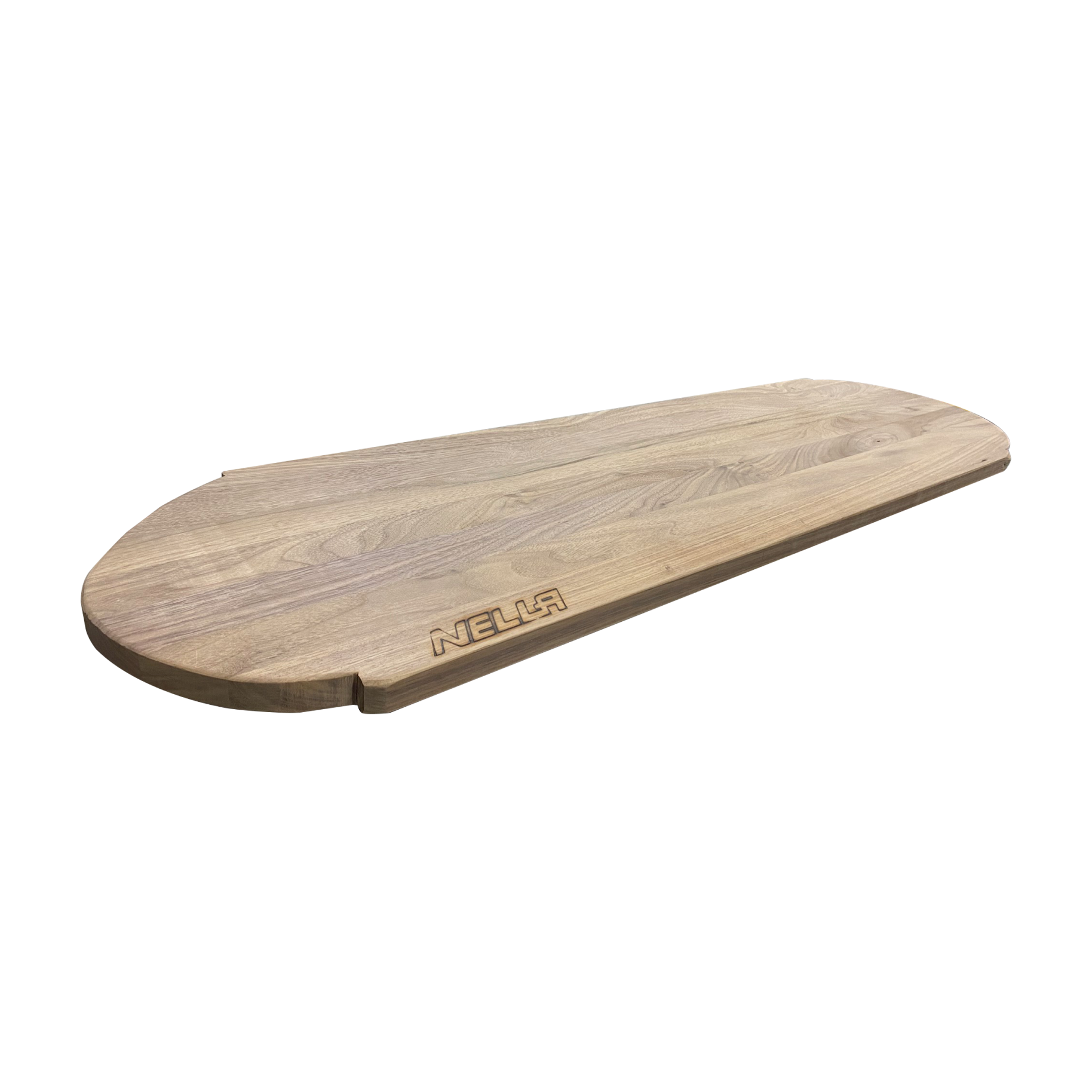 Nella 40 x 11.5 Solid Walnut Serving Board for Stylish Entertaining