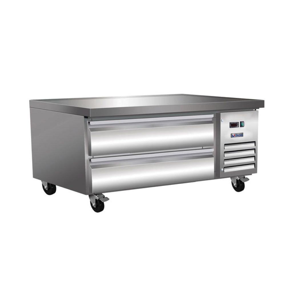 Ikon ICBR50 50-Inch 2-Drawer Stainless Steel Refrigerated Chef Base for Commercial Kitchens