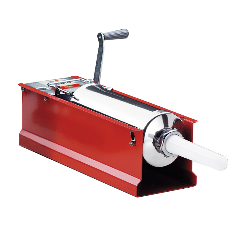 Nella Manual Two-Speed 5kg/11lb Horizontal Direct Drive Sausage Stuffer - 47715