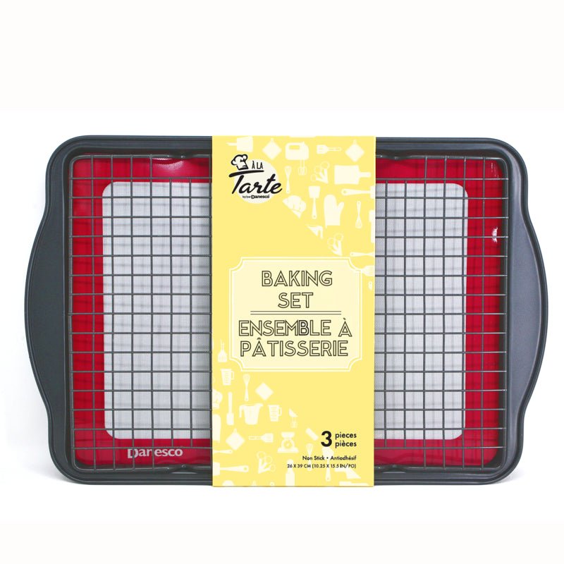 Danesco High - Quality 6694630AS Three - Piece Professional Baking Set for Home Bakers