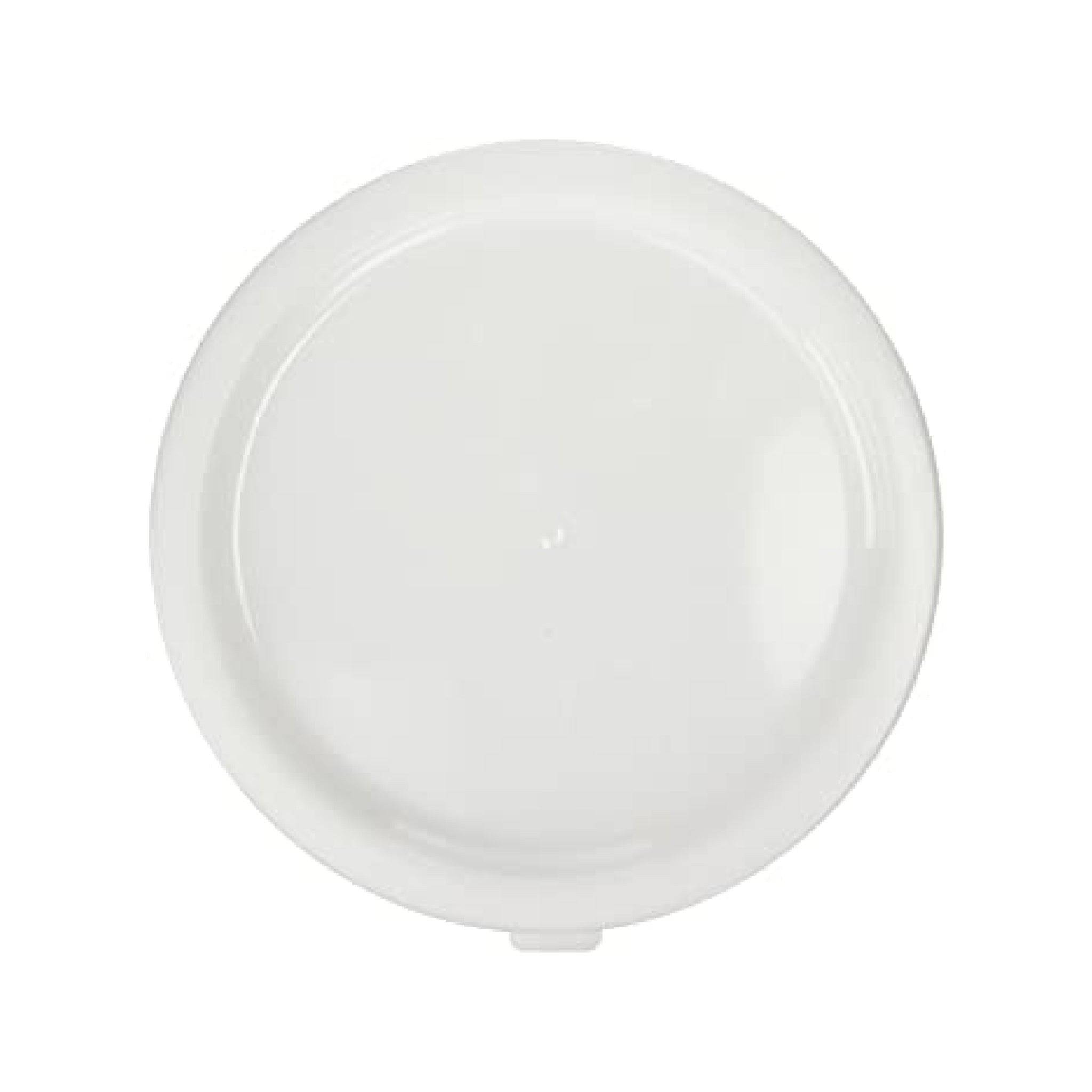 Cambro White Poly Round Lid for 12, 18, 22 Qt. Durable Containers