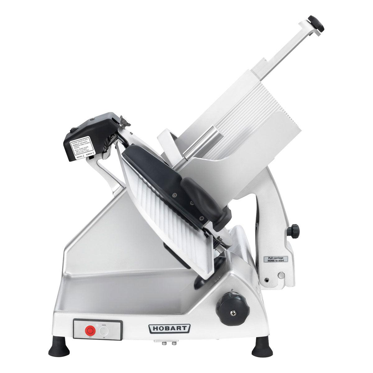 Hobart HS8 13-Inch Manual Commercial Meat Slicer with Detachable Blade and Automatic Shut-Off Function - 0.5 Horsepower