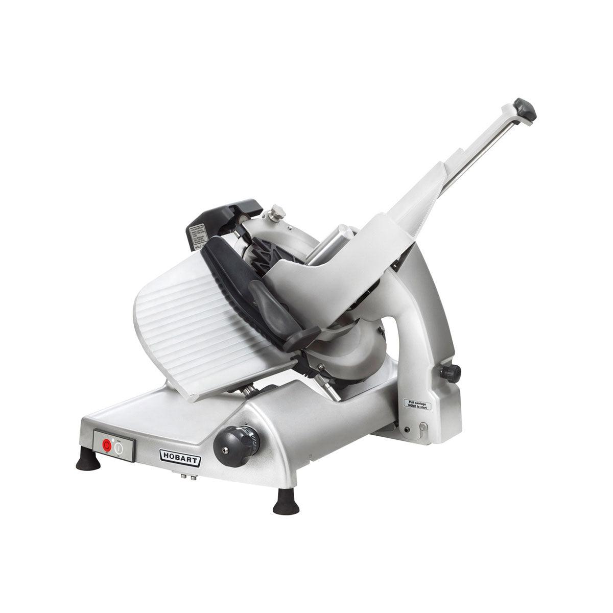 Hobart HS8N 13 Manual Commercial Meat Slicer with Automatic Shut - Off and 0.5 Horsepower