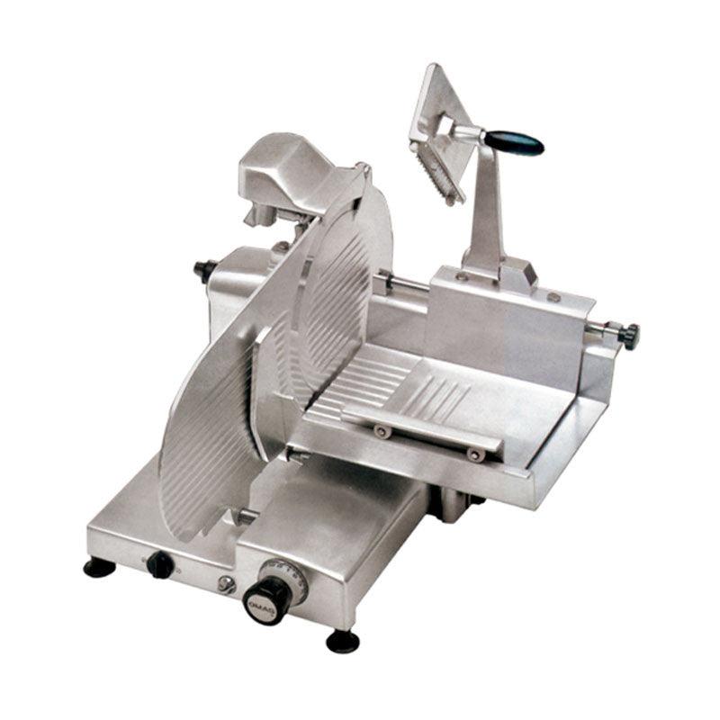 Nella 12-Inch Manual Horizontal 0.35 hp Gear-Driven Meat Slicer - 300H - 13655