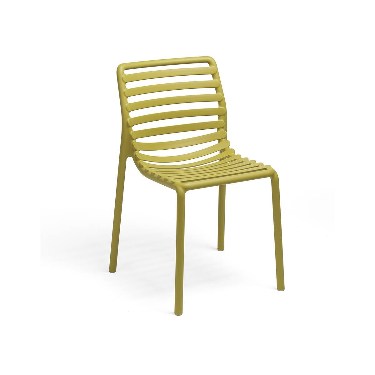 Nardi Doga Commercial Outdoor Bistro Side Chair for Dining Areas