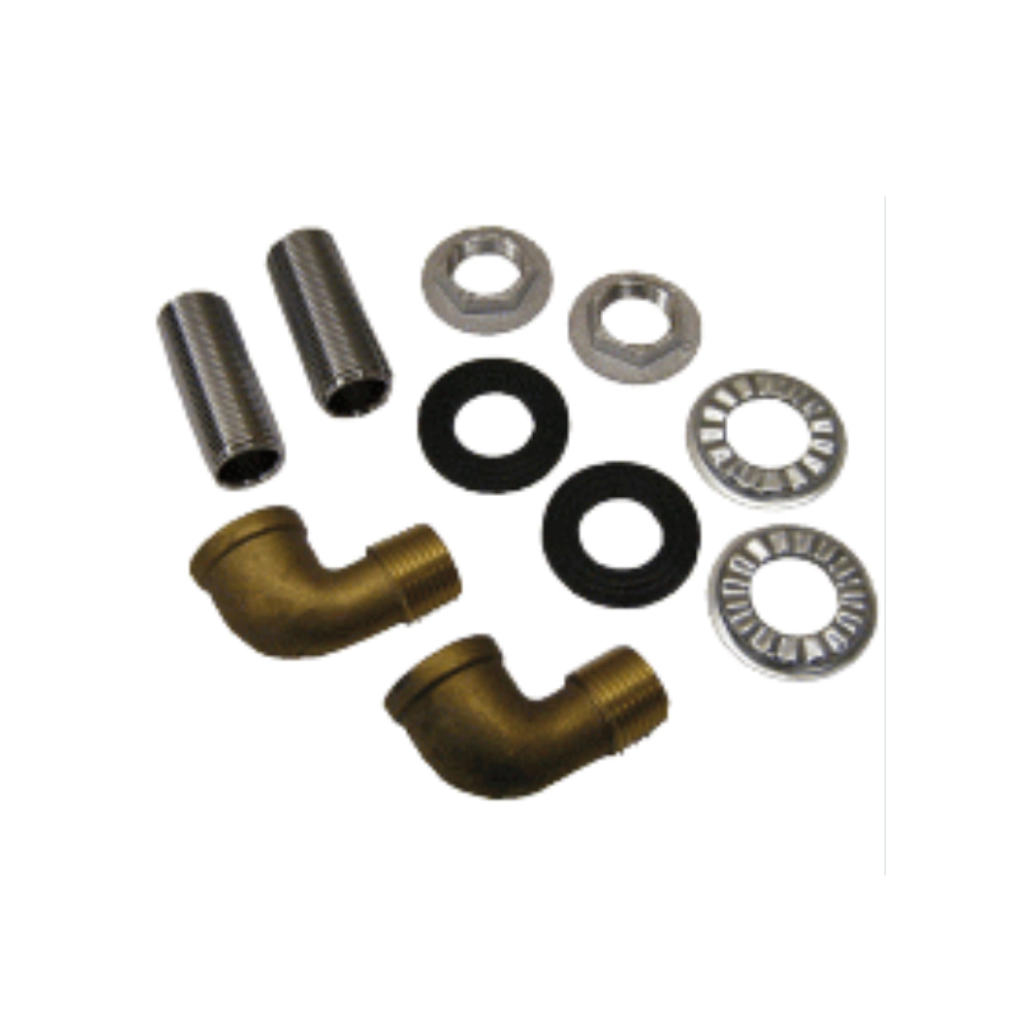 BK Resources Premium Splash or Deck Mount Faucet Installation Mounting Kit - Model BK - DMMK - 90