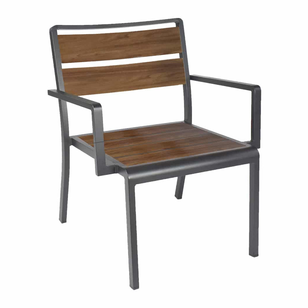 Stylish and Comfortable Emu Sid Lounge Arm Chair for Indoor and Outdoor Use