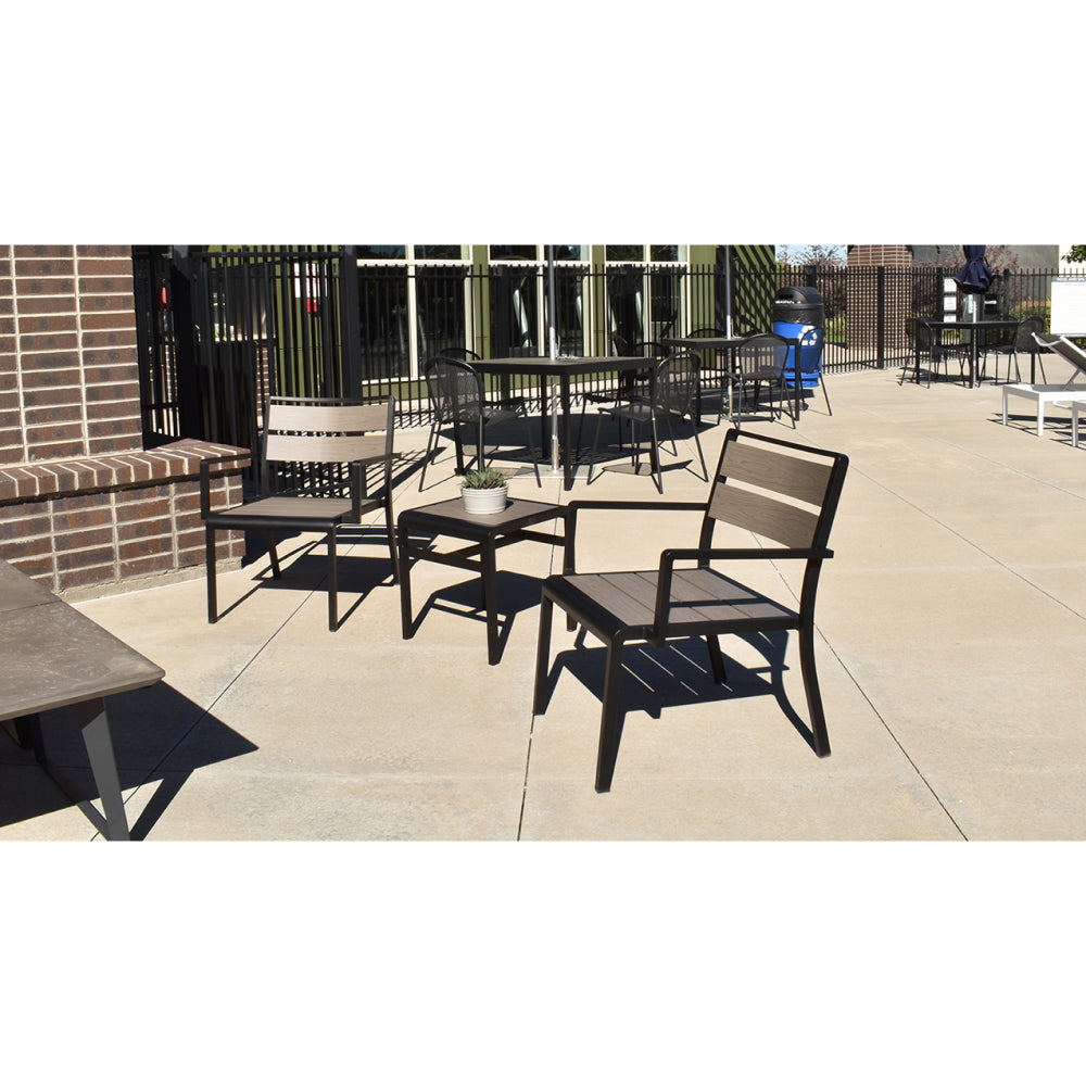 Stylish and Comfortable Emu Sid Lounge Arm Chair for Indoor and Outdoor Use